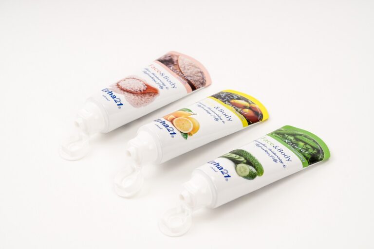 Flip top tube body wash cream
