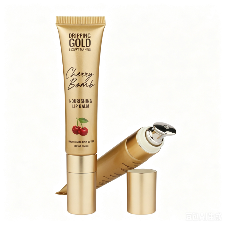 Nourishing Lip Balm tube with metal tip