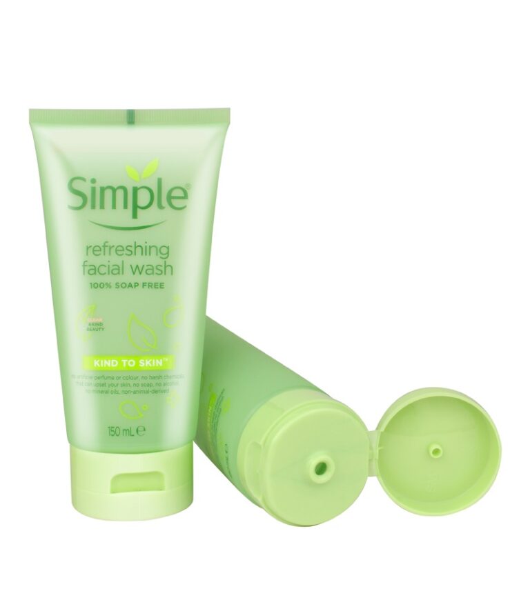 flip top tube- facial wash