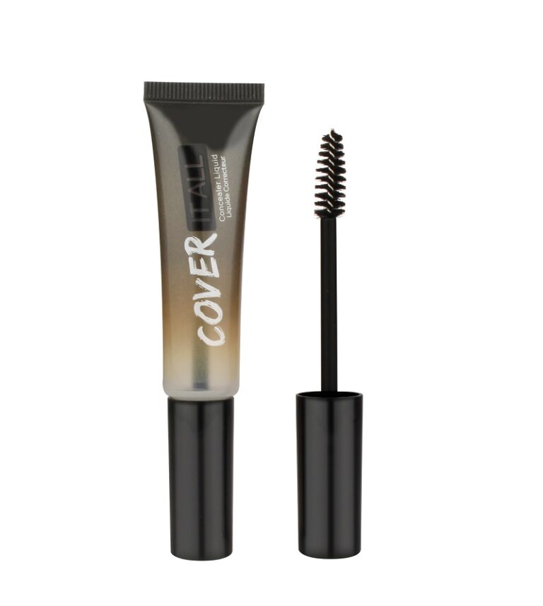 mascara tube with spiral brush